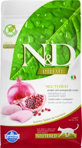 N&D PRIME CAT Neutered Chicken & Pomegranate 1,5kg
