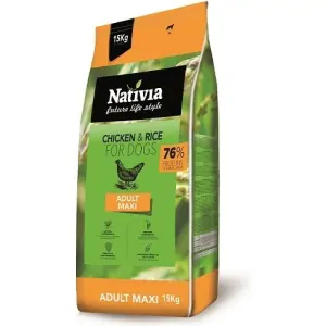 Nativia Adult maxi Chicken&Rice 15 kg