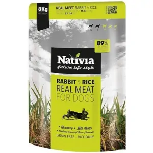 Nativia Real Meat Rabbit&Rice 8 kg