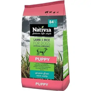 Nativia Puppy Lamb&Rice 3 kg