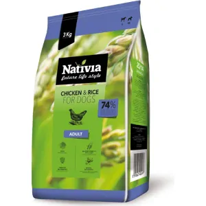 Nativia Adult Chicken&Rice 3 kg