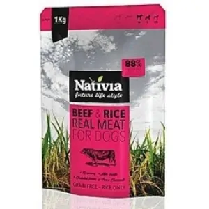 Nativia Real Meat Beef&Rice 1 kg