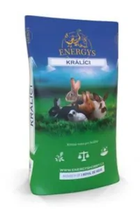 Krmivo pro králíky ENERGYS Klasik granulované 25kg 