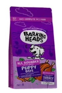 BARKING HEADS All Hounder Puppy Days Turkey 2kg 