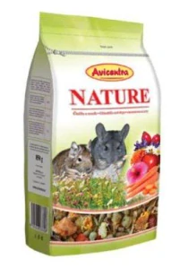 Avicentra Nature Premium činčila+osmák 850g 