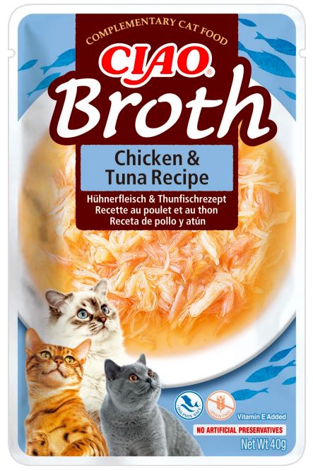 Churu Cat Broth Chicken&Tuna Recipe 40g