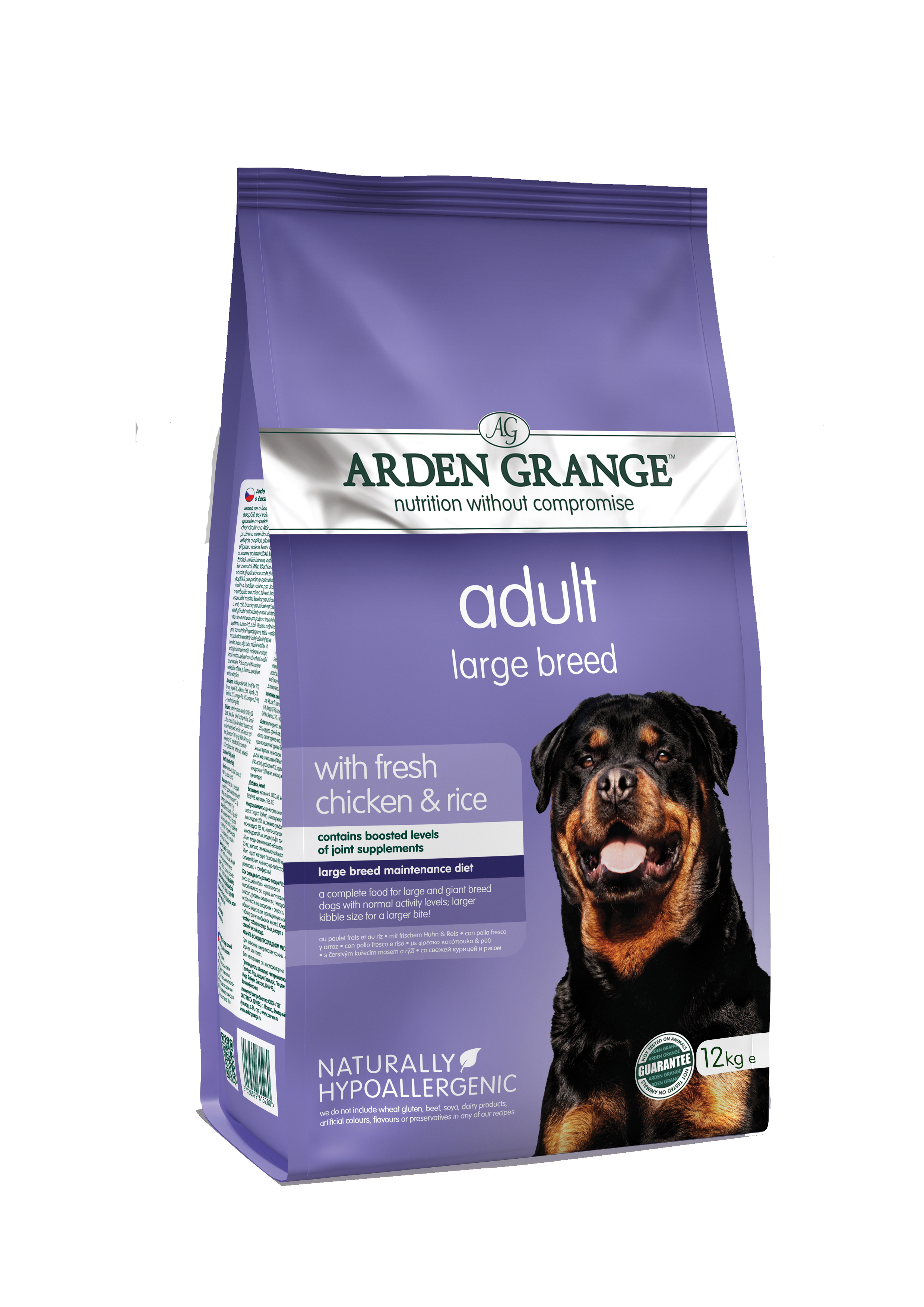 Arden Grange Dog Adult Large Breed fresh Chic&Rice 2kg 