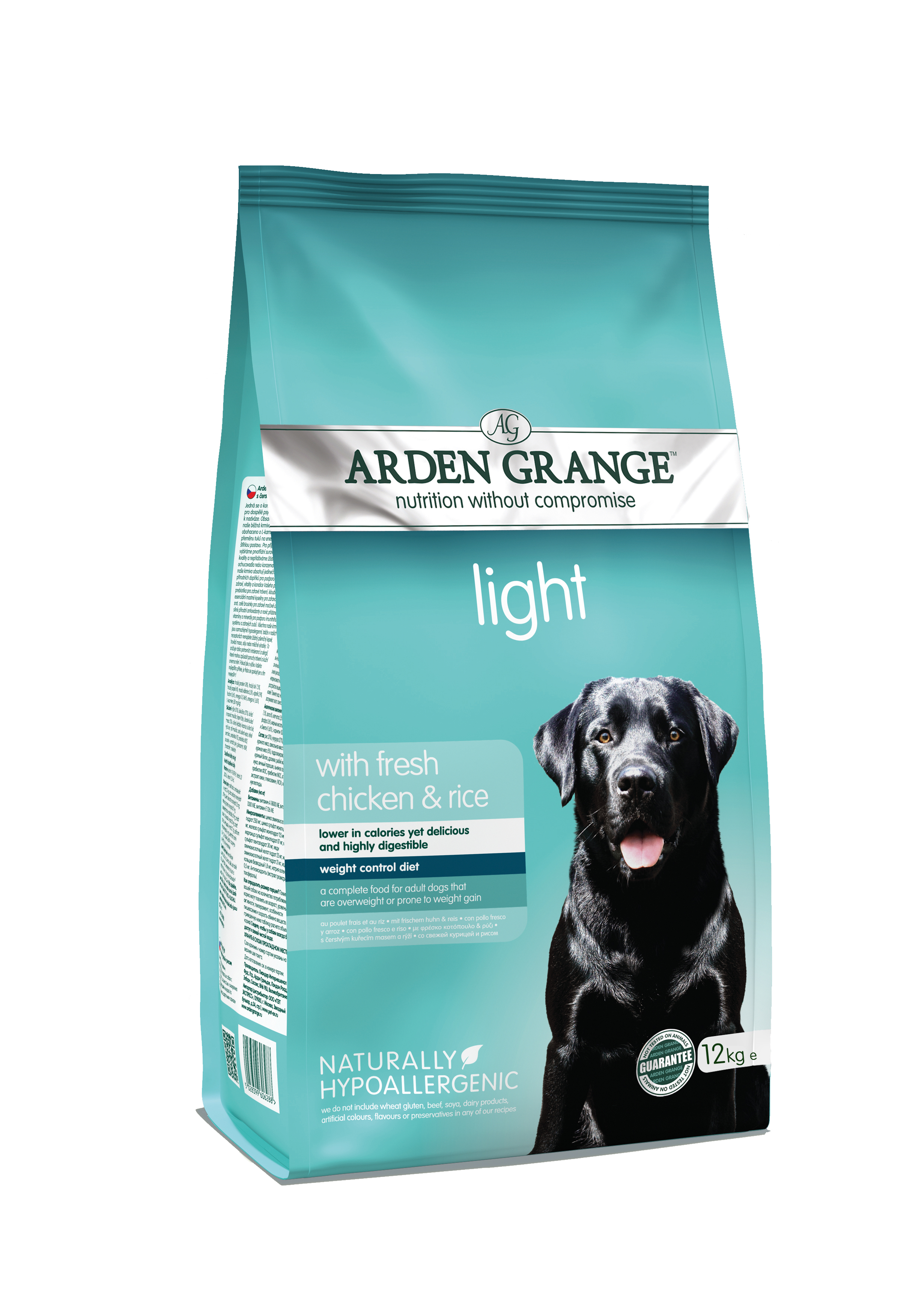 Arden Grange Dog Adult Light with fresh Chick&Rice 2kg