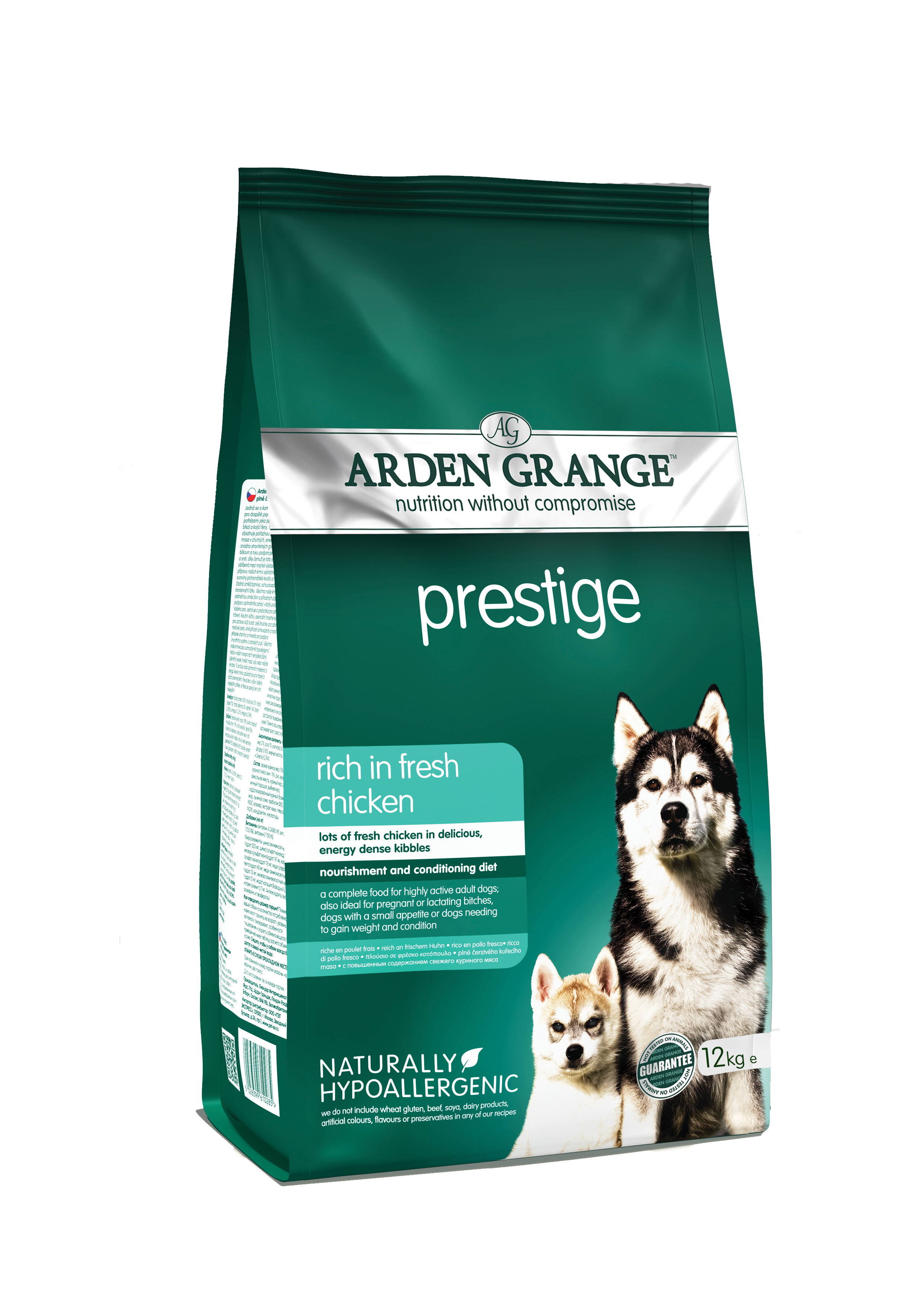 Arden Grange Dog Adult Prest.rich in fresh Chicken 2kg