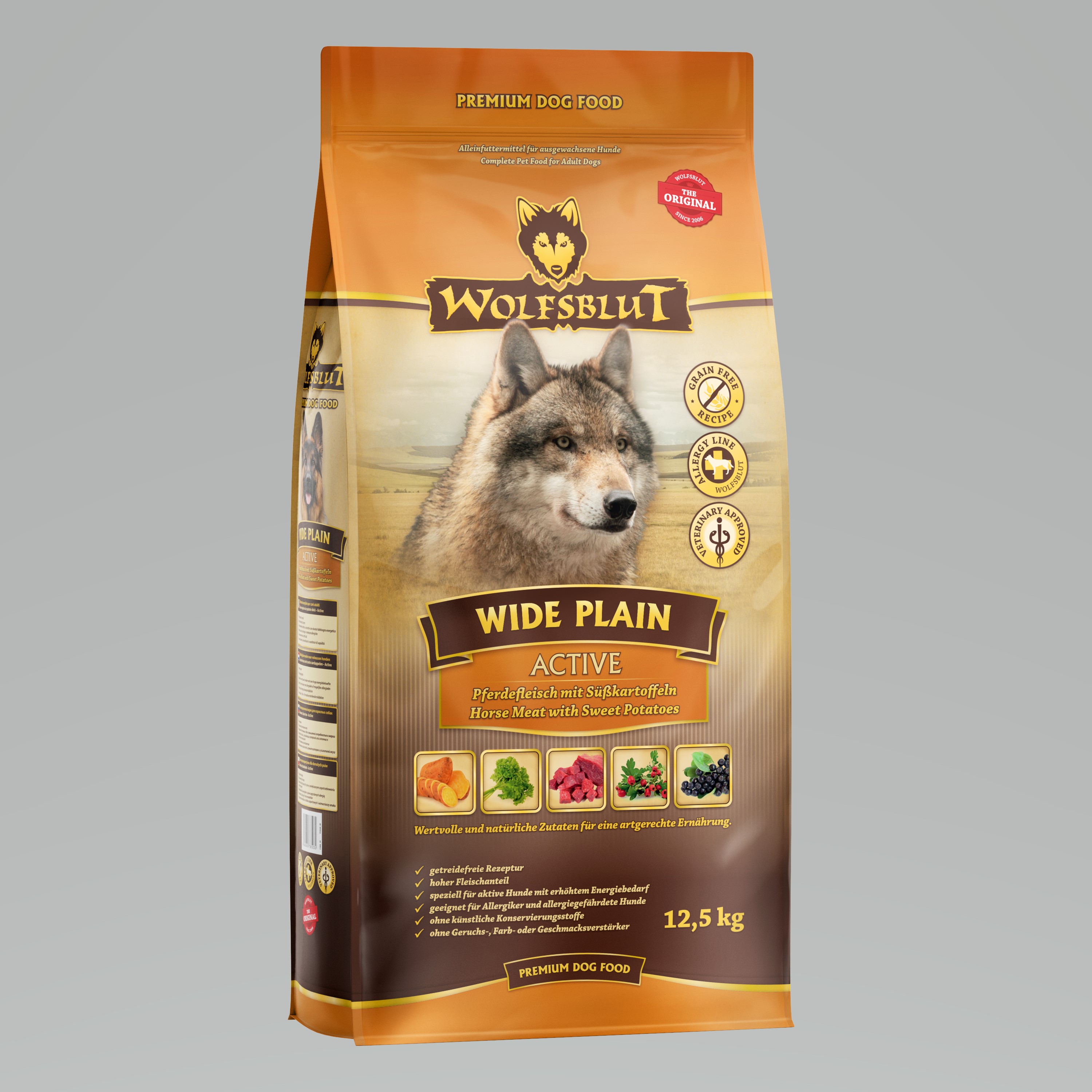 Wolfsblut Dog Active Wide Plain 12,5kg