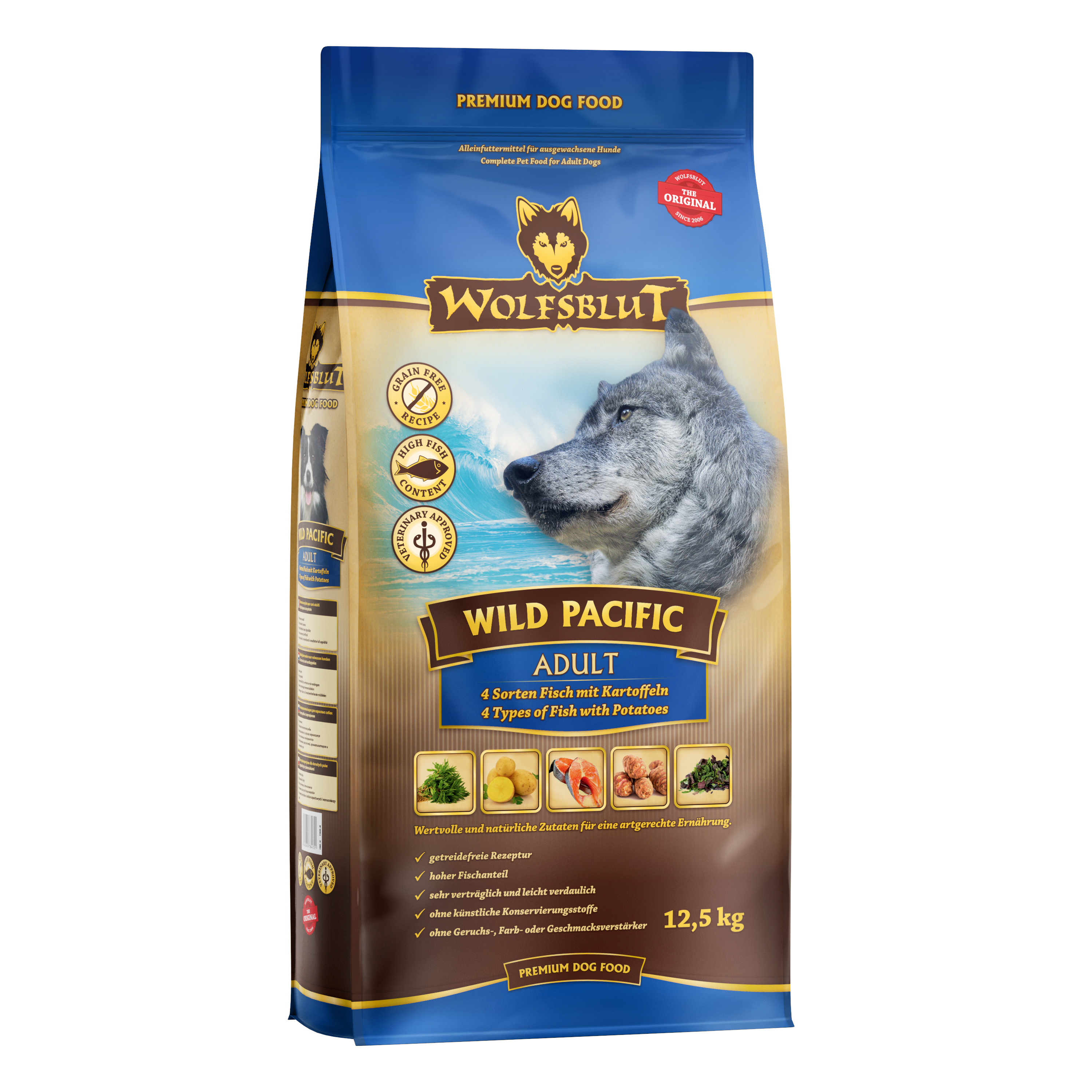 Wolfsblut Dog Adult Wild Pacific 12,5kg