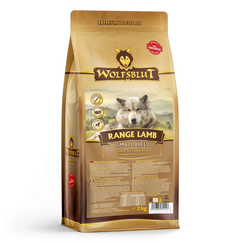 Wolfsblut Dog Small Breed Range Lamb 2kg