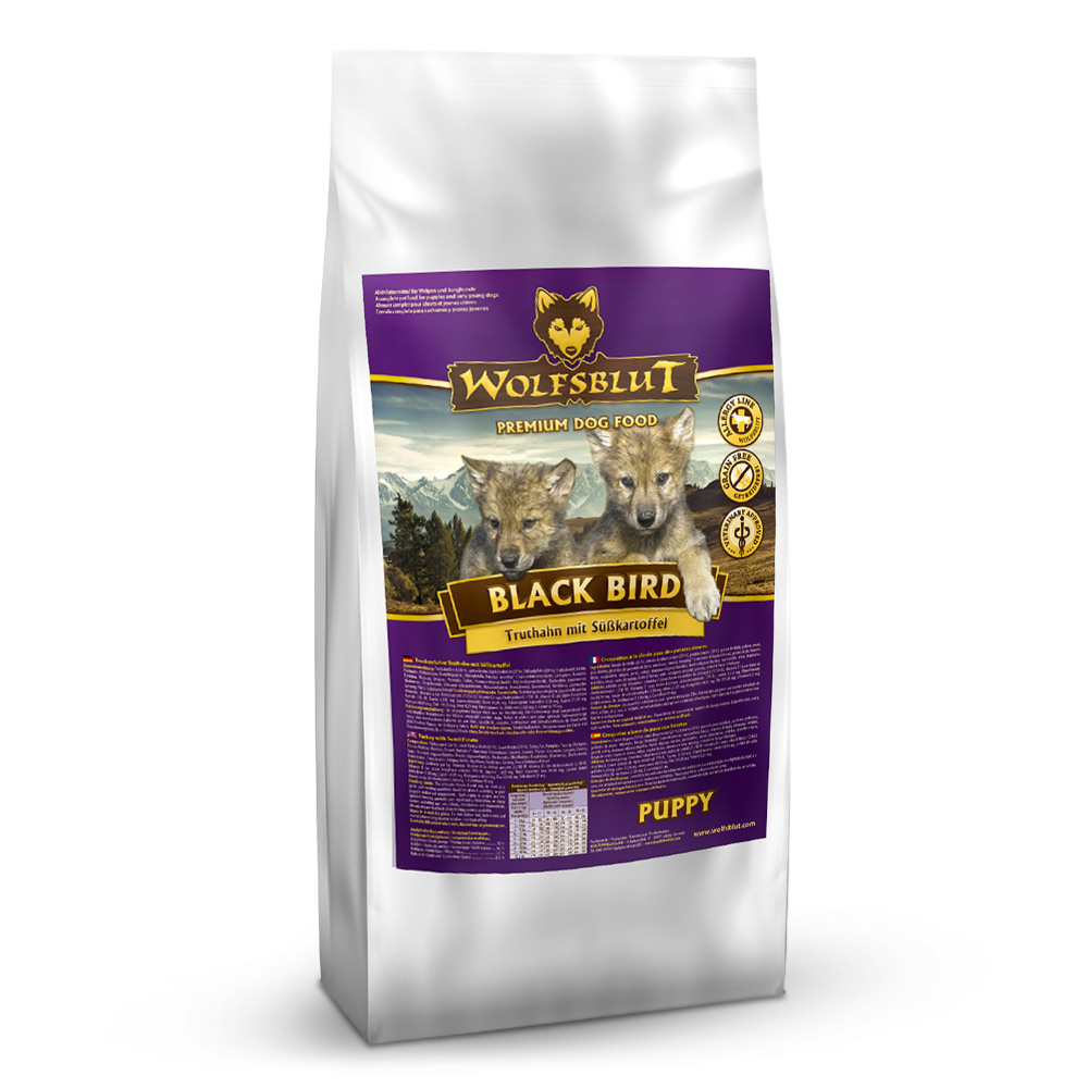 Wolfsblut Dog Puppy Black Bird 2kg