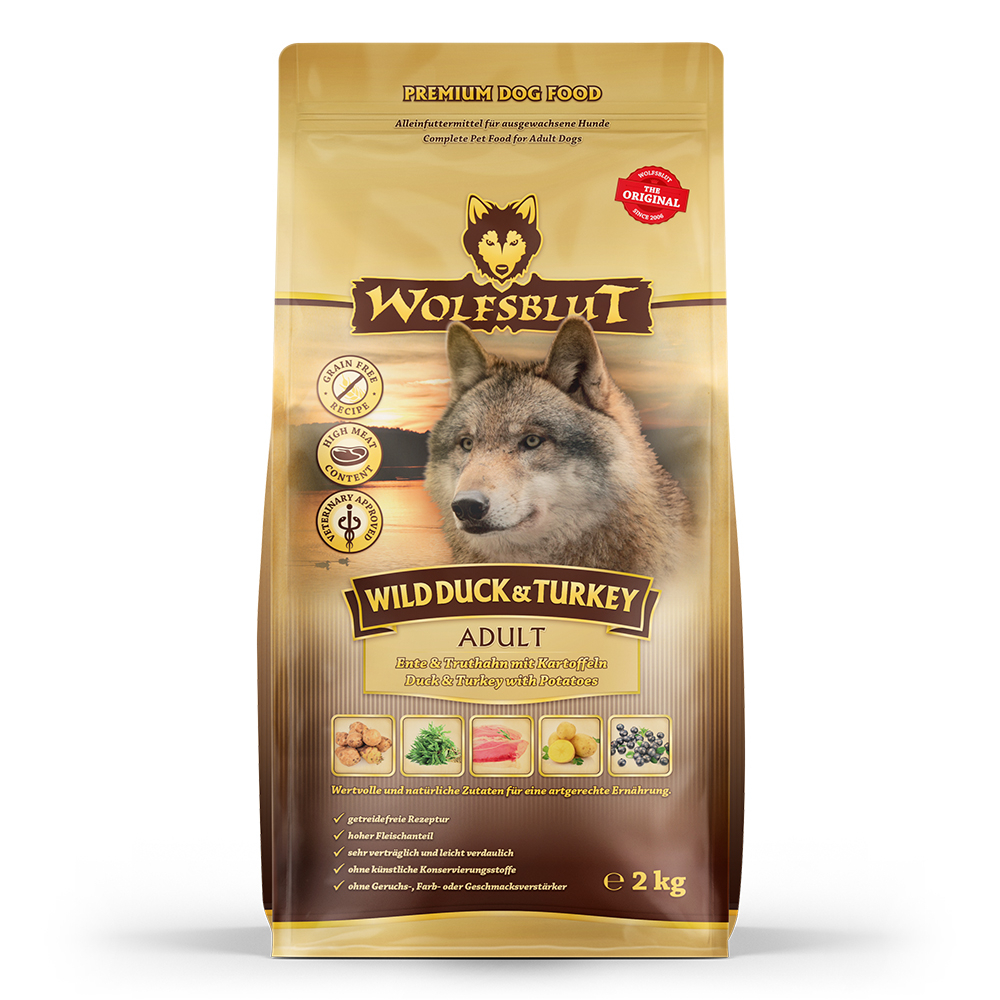 Wolfsblut Dog Adult Wild Duck&Turkey 12,5kg