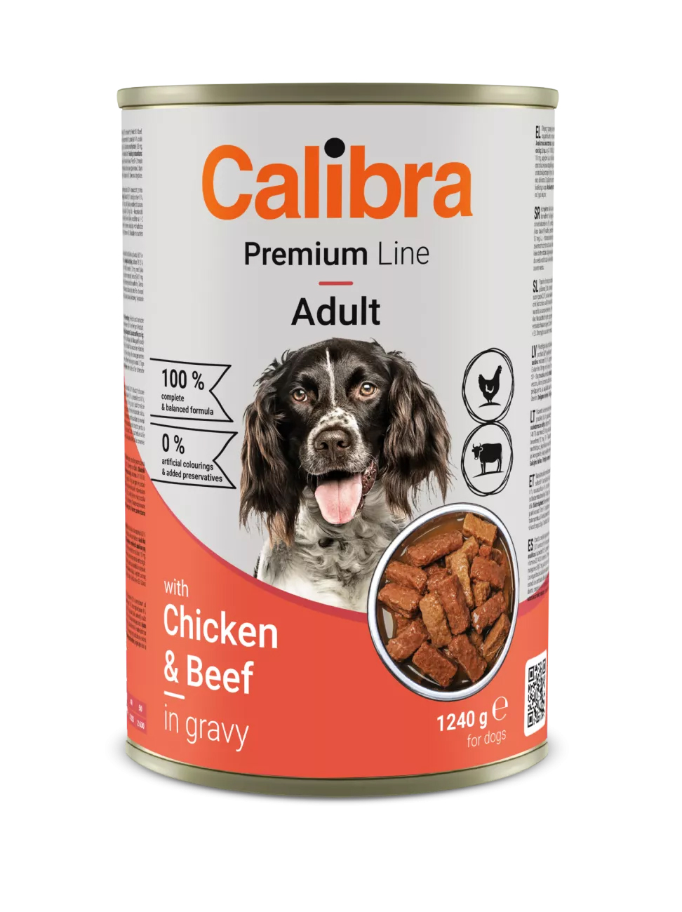Calibra Dog Premium konz. with Chicken&Beef 1240g