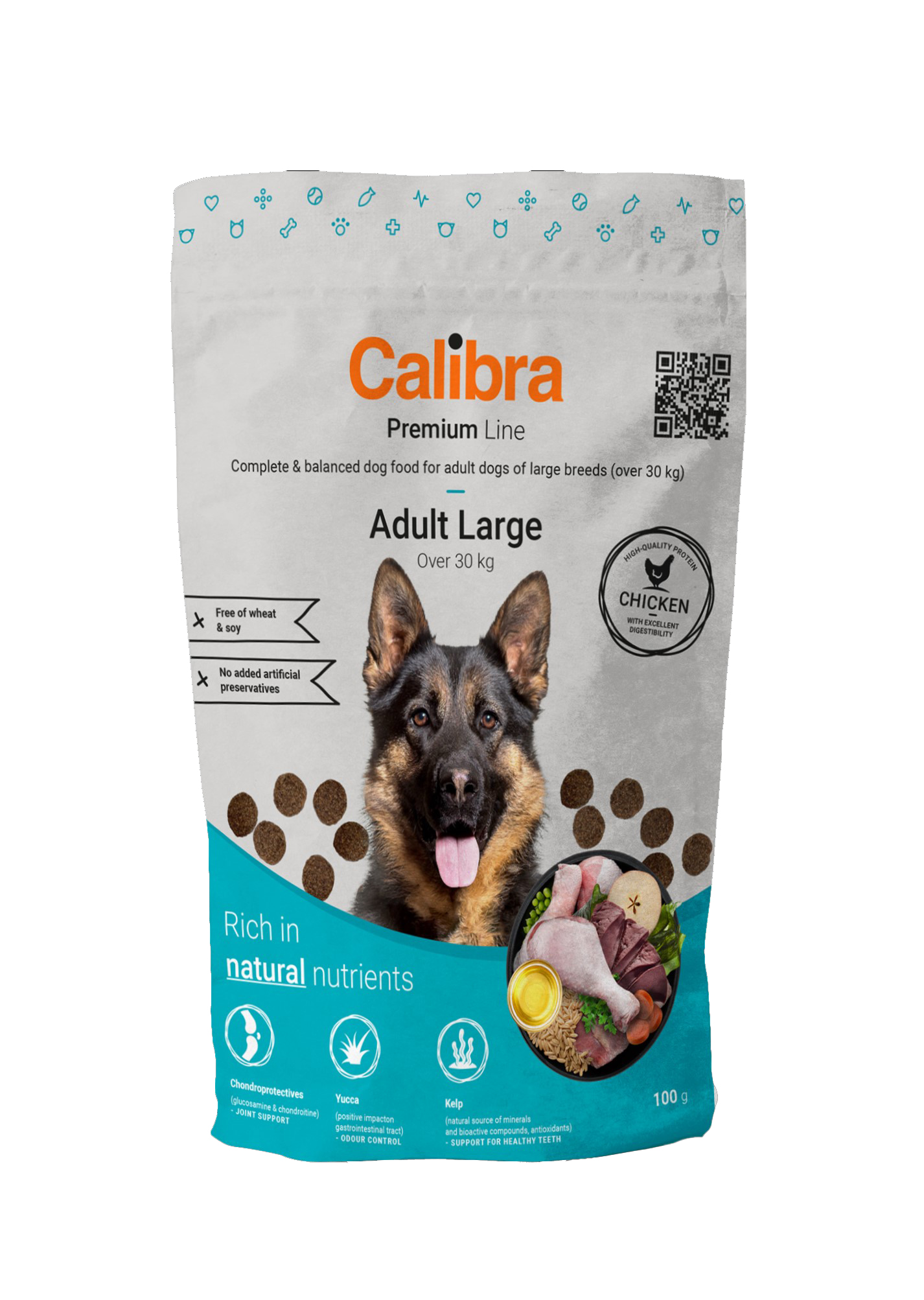 Calibra Dog Premium Line Adult Large 100g