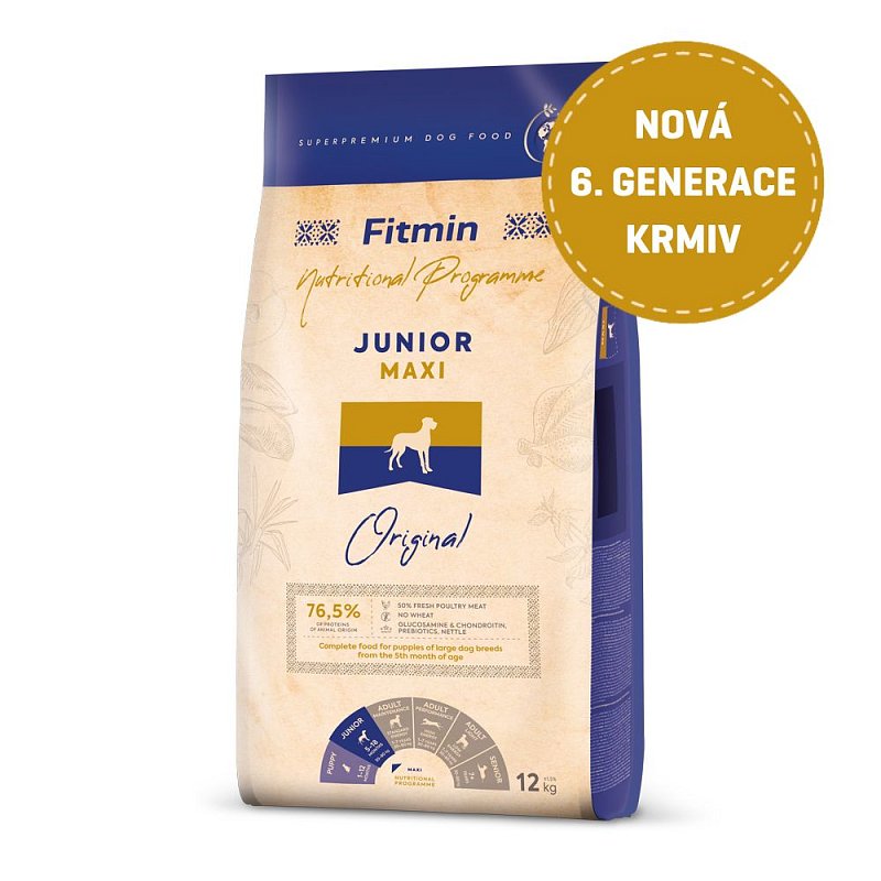 Fitmin dog maxi junior - 12 kg