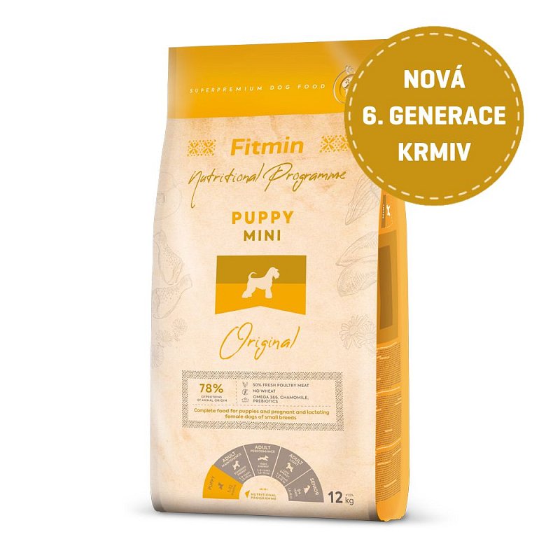 Fitmin dog mini puppy - 12 kg