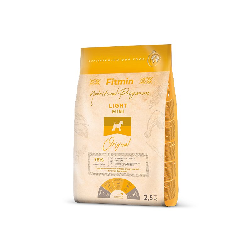 Fitmin dog mini light - 2,5kg