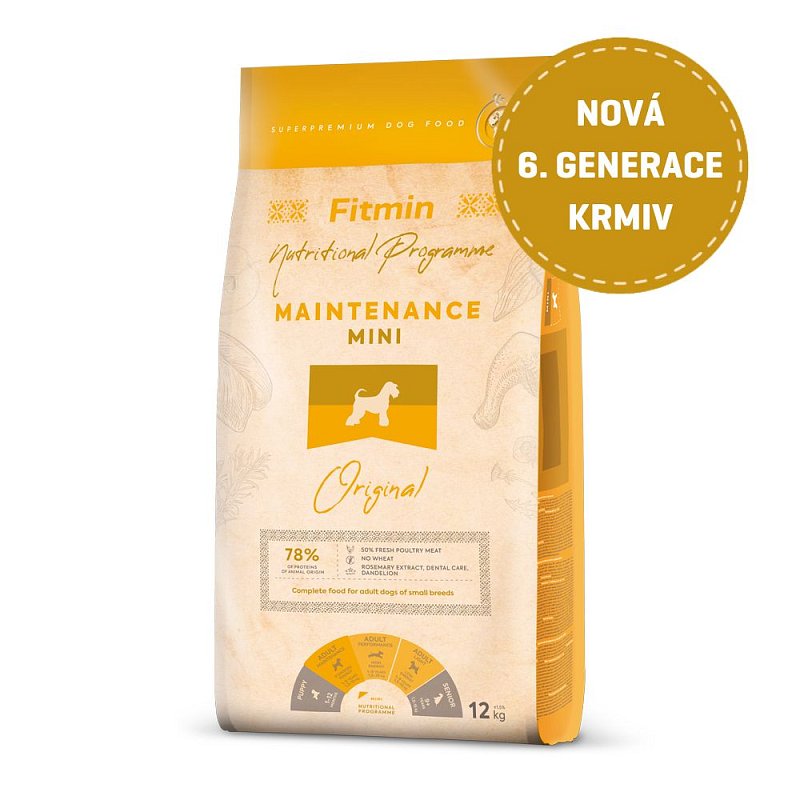 Fitmin dog mini maintenance - 12kg