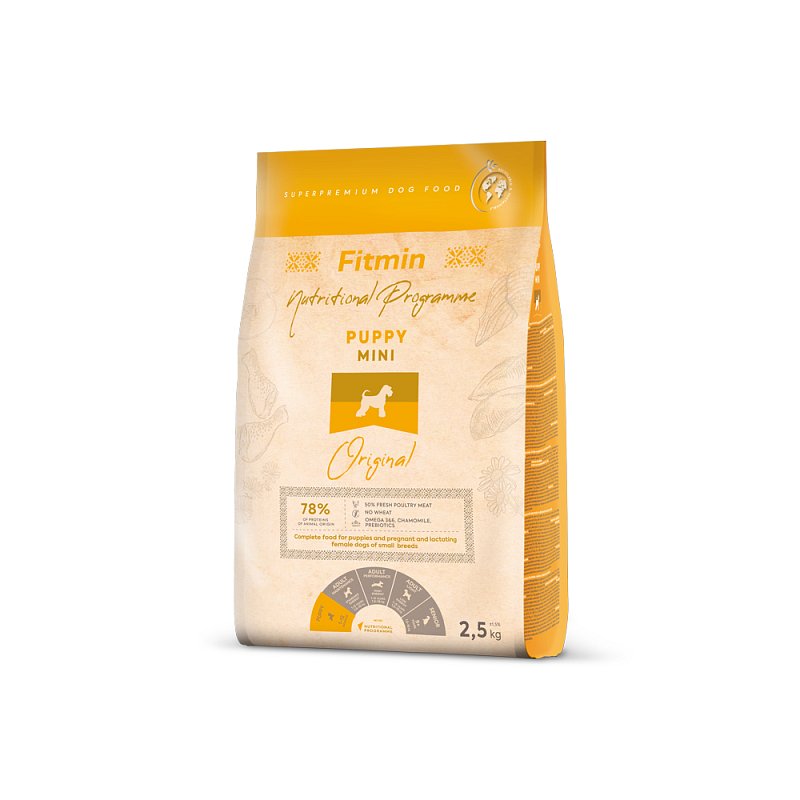 Fitmin dog mini puppy - 2,5kg