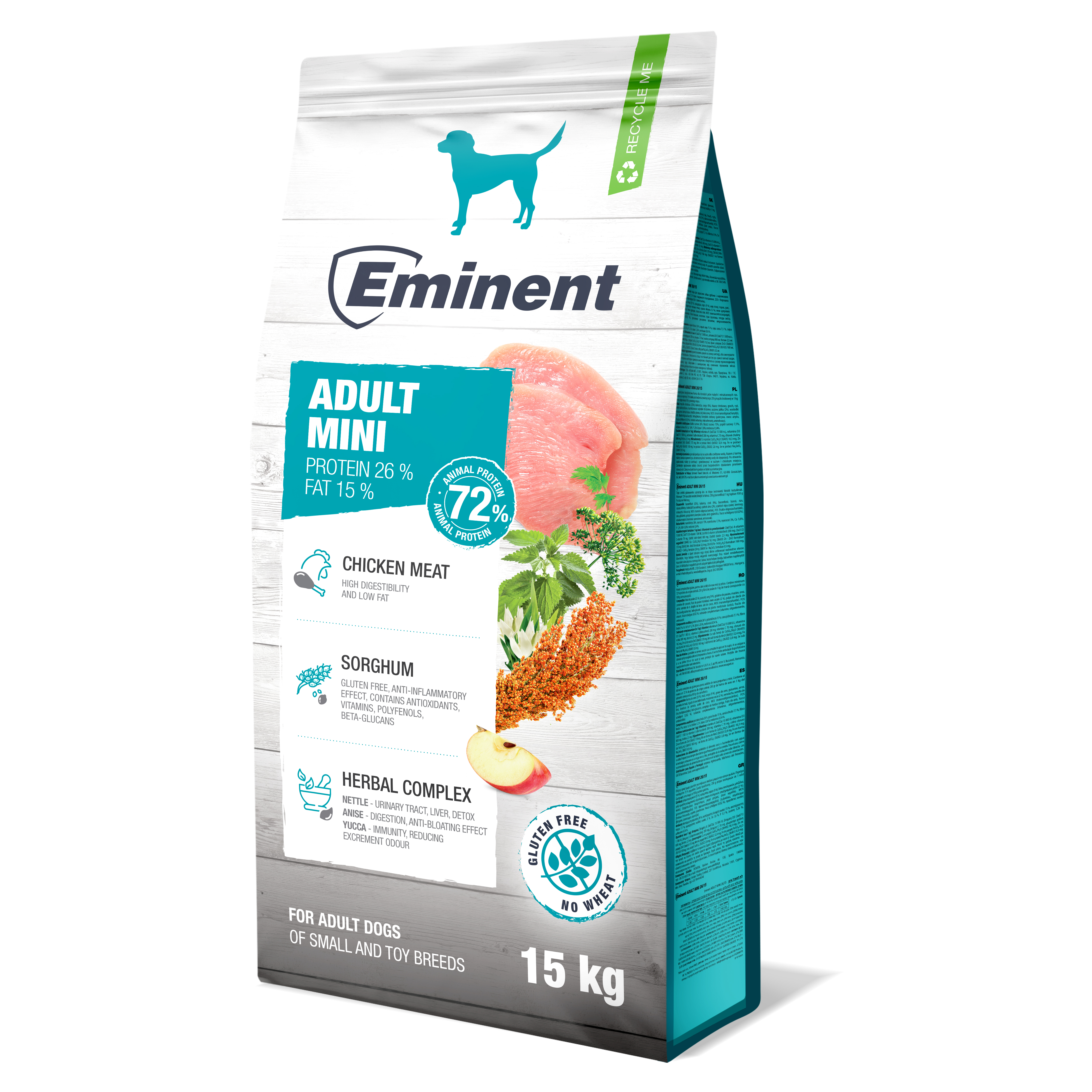 Eminent Dog High Premium Adult Mini 15kg