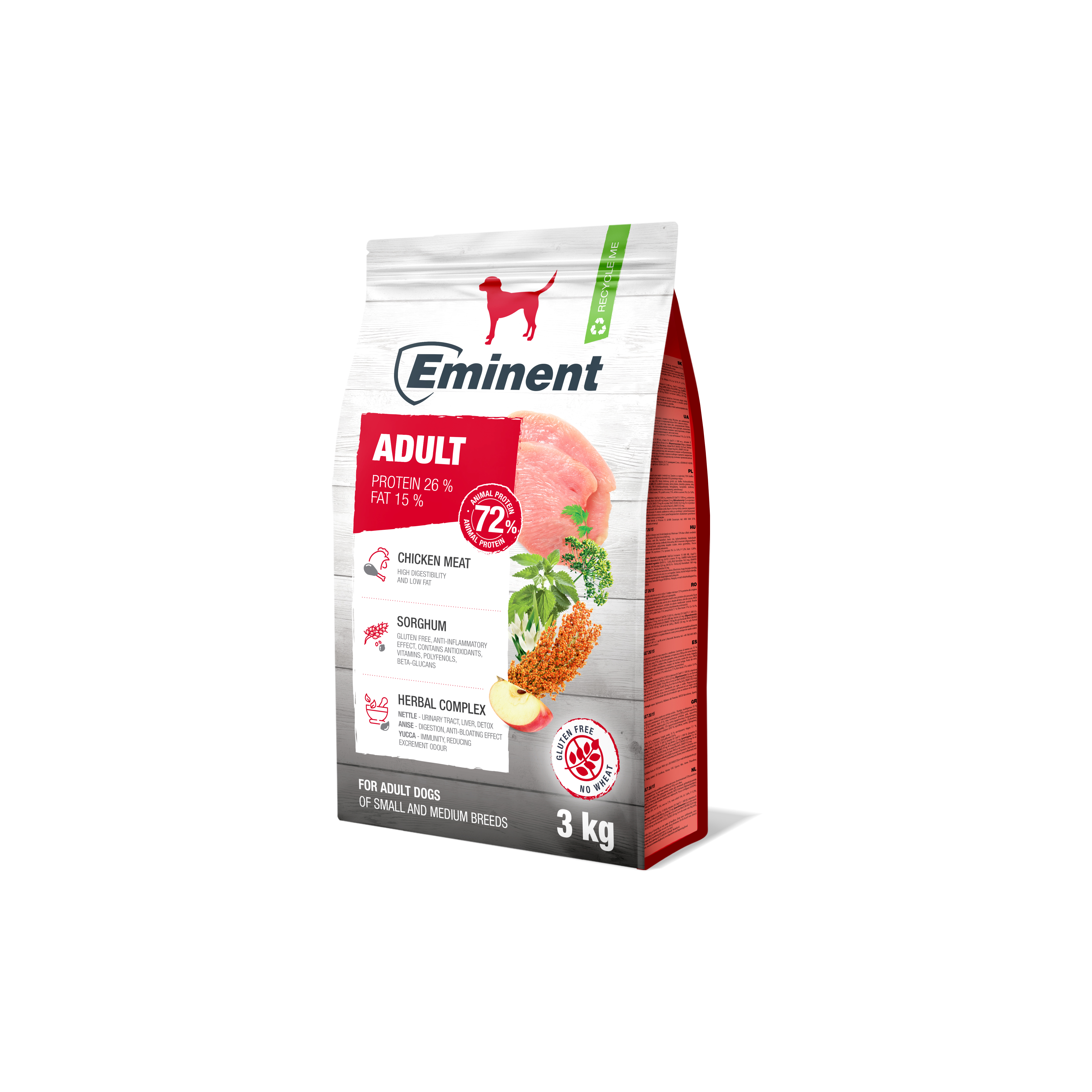 Eminent Dog High Premium Adult 3kg