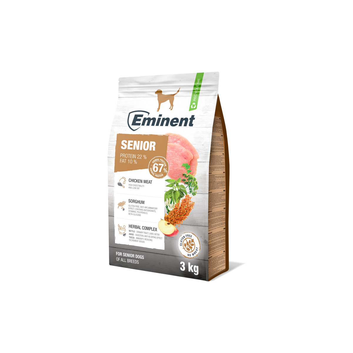 Eminent Dog High Premium Senior Light 3kg