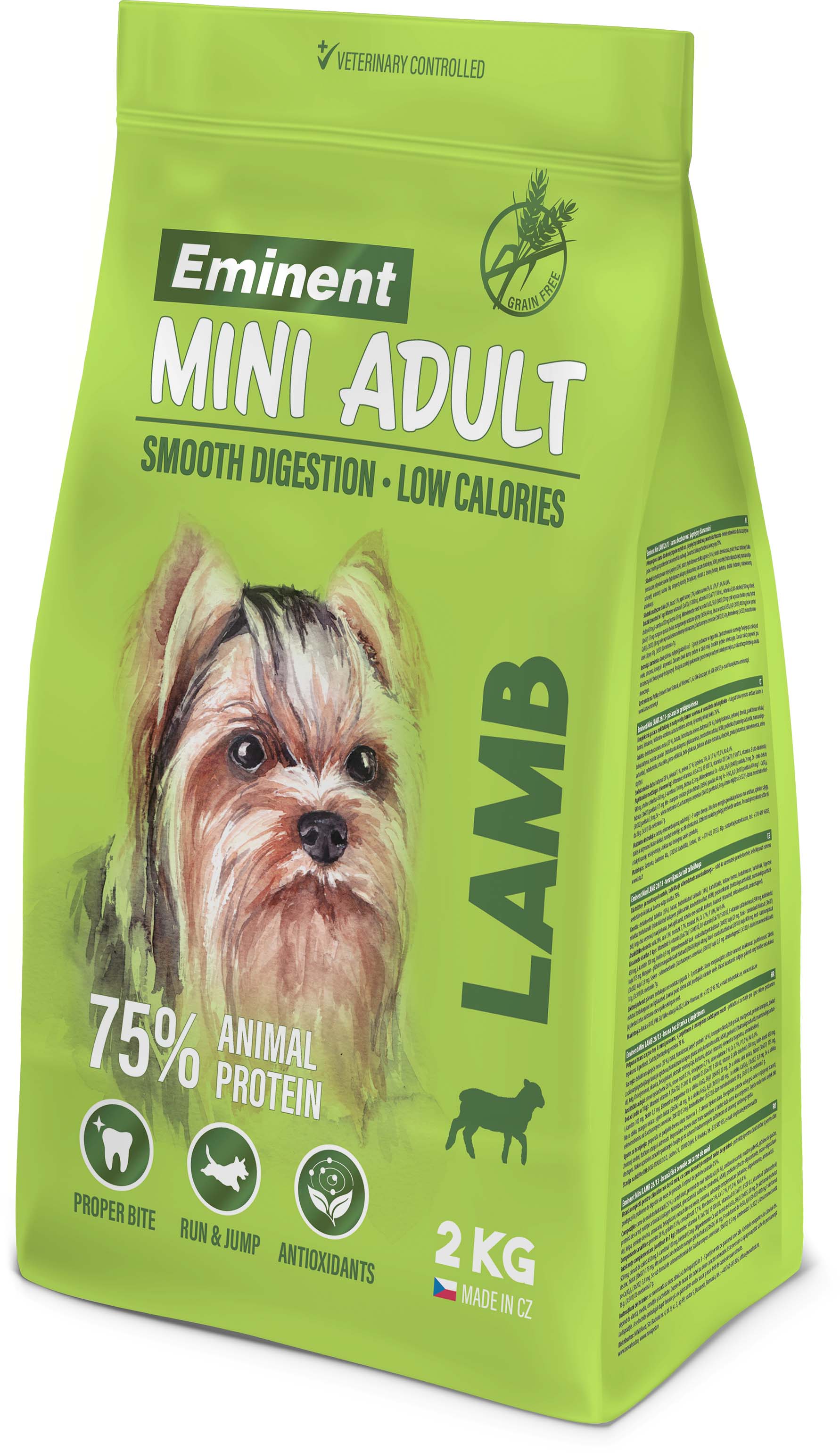 Eminent Dog Mini Adult Lamb 2kg