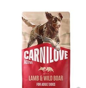 Carnilove Dog Active Dry Lamb&Wild Boar Adult AB 1,5kg