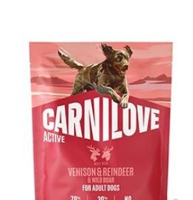 Carnilove Dog Active Dry Venis&Rein&Wild Adult AB 1,5kg
