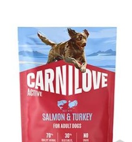 Carnilove Dog Active Dry Salmon&Turkey Adult AB 1,5kg