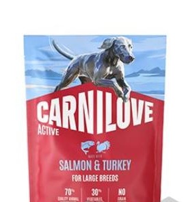 Carnilove Dog Active Dry Salmon&Turkey Adult LB 1,5kg