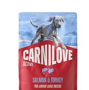 Carnilove Dog Active Dry Salmon&Turkey Junior LB 12kg