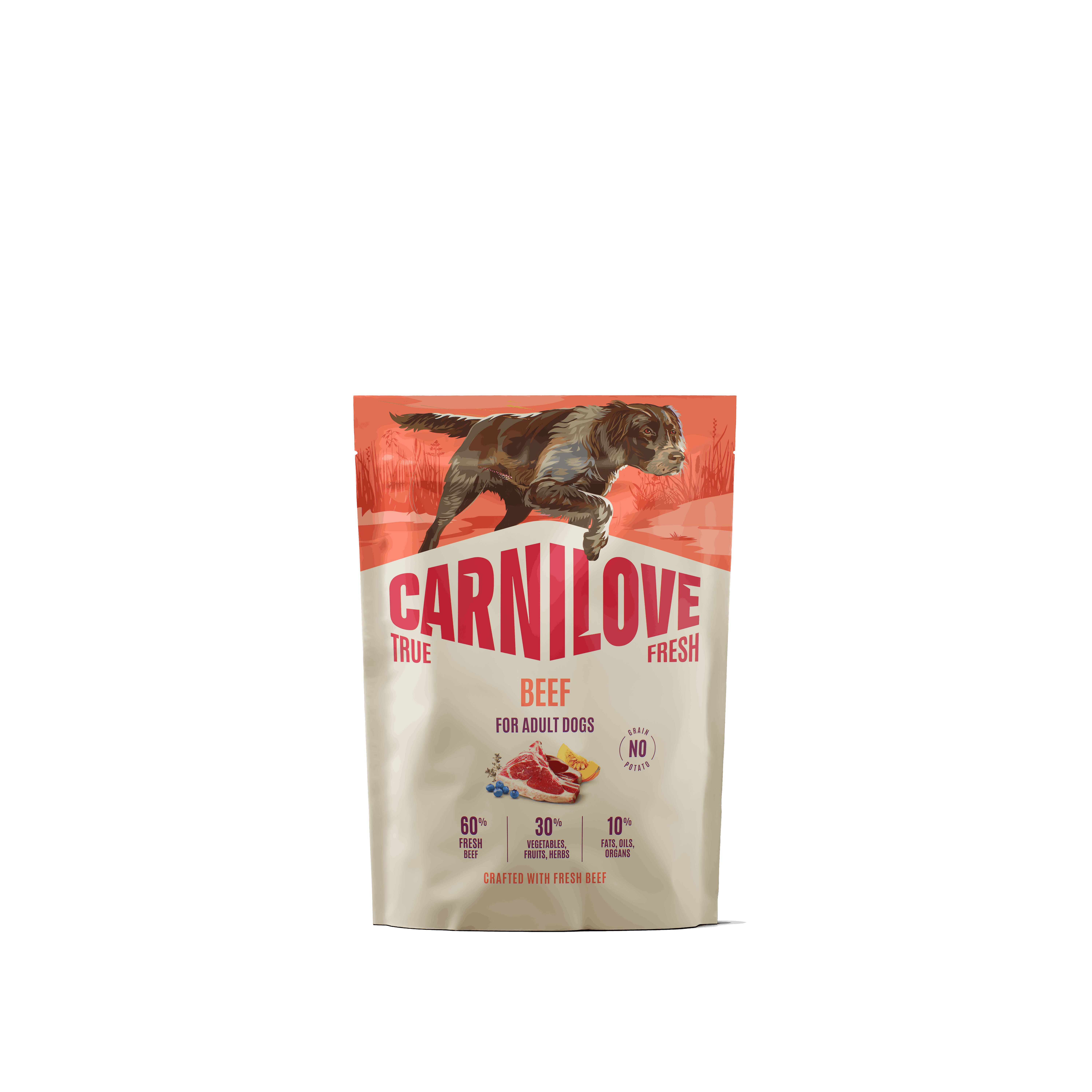 Carnilove Dog True Fresh Dry Beef Adult AllBreeds 1,5kg