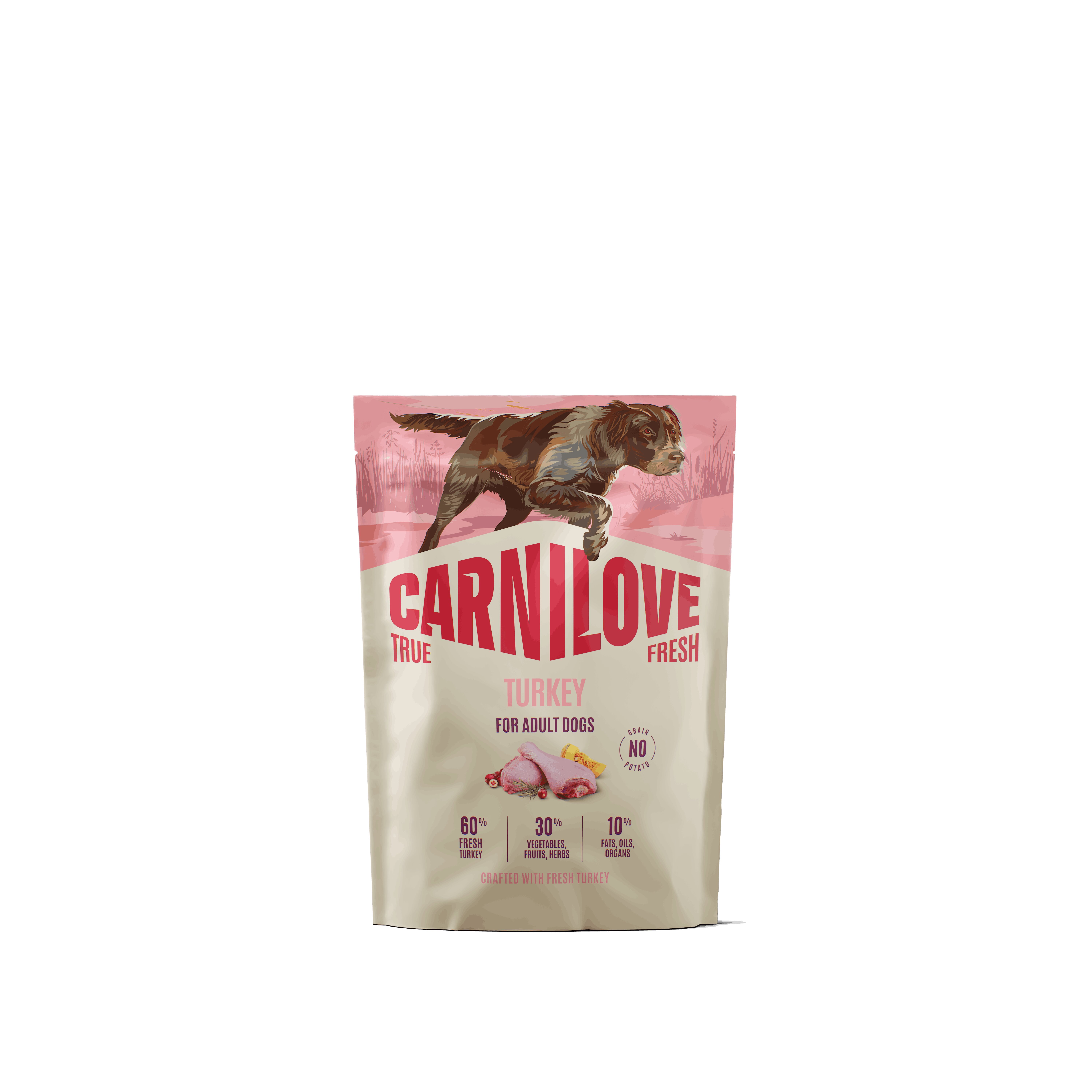 Carnilove Dog True Fresh Dry Turkey Adult AllBreeds 1,5kg