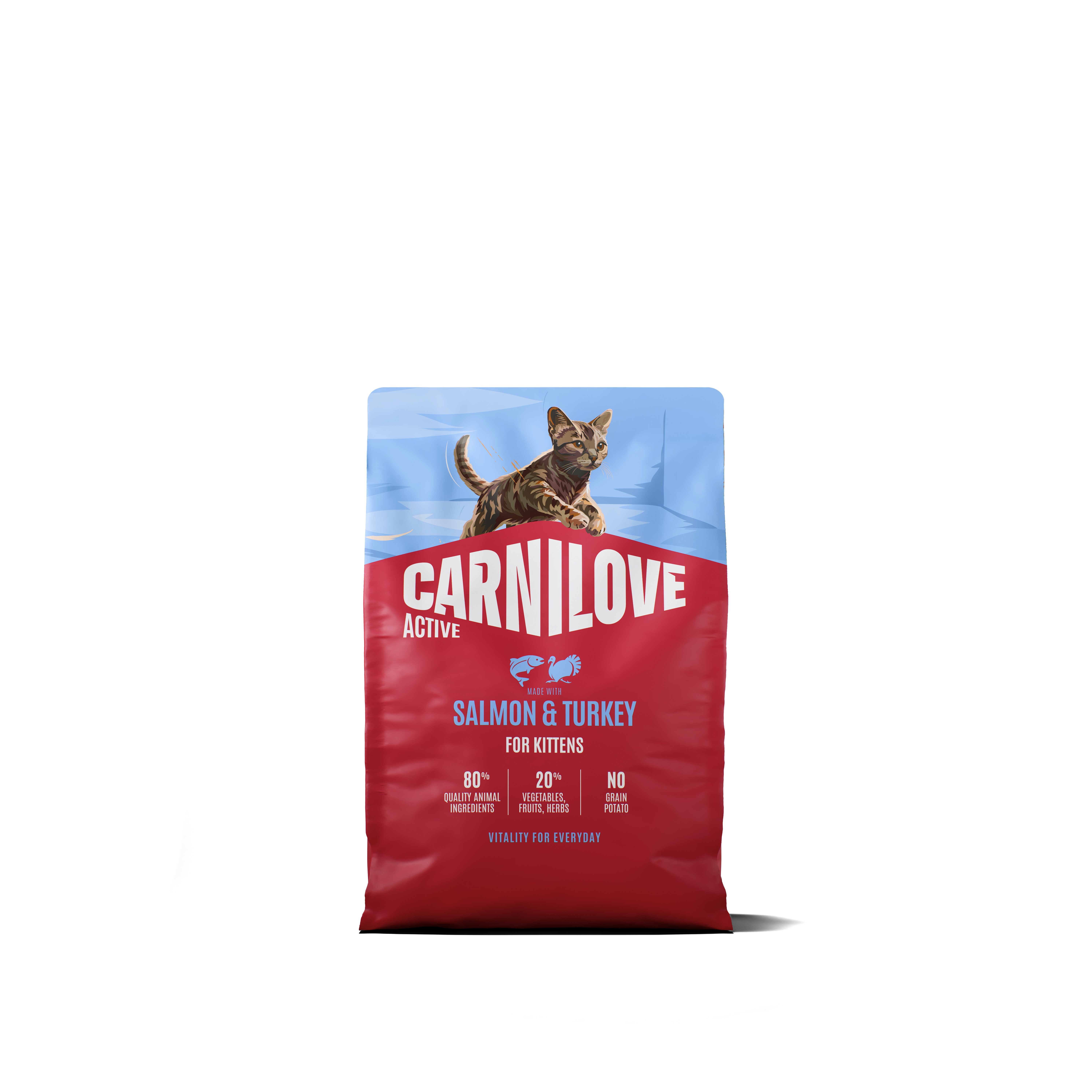 Carnilove Cat Active Dry Salmon&Turkey Kittens 2kg