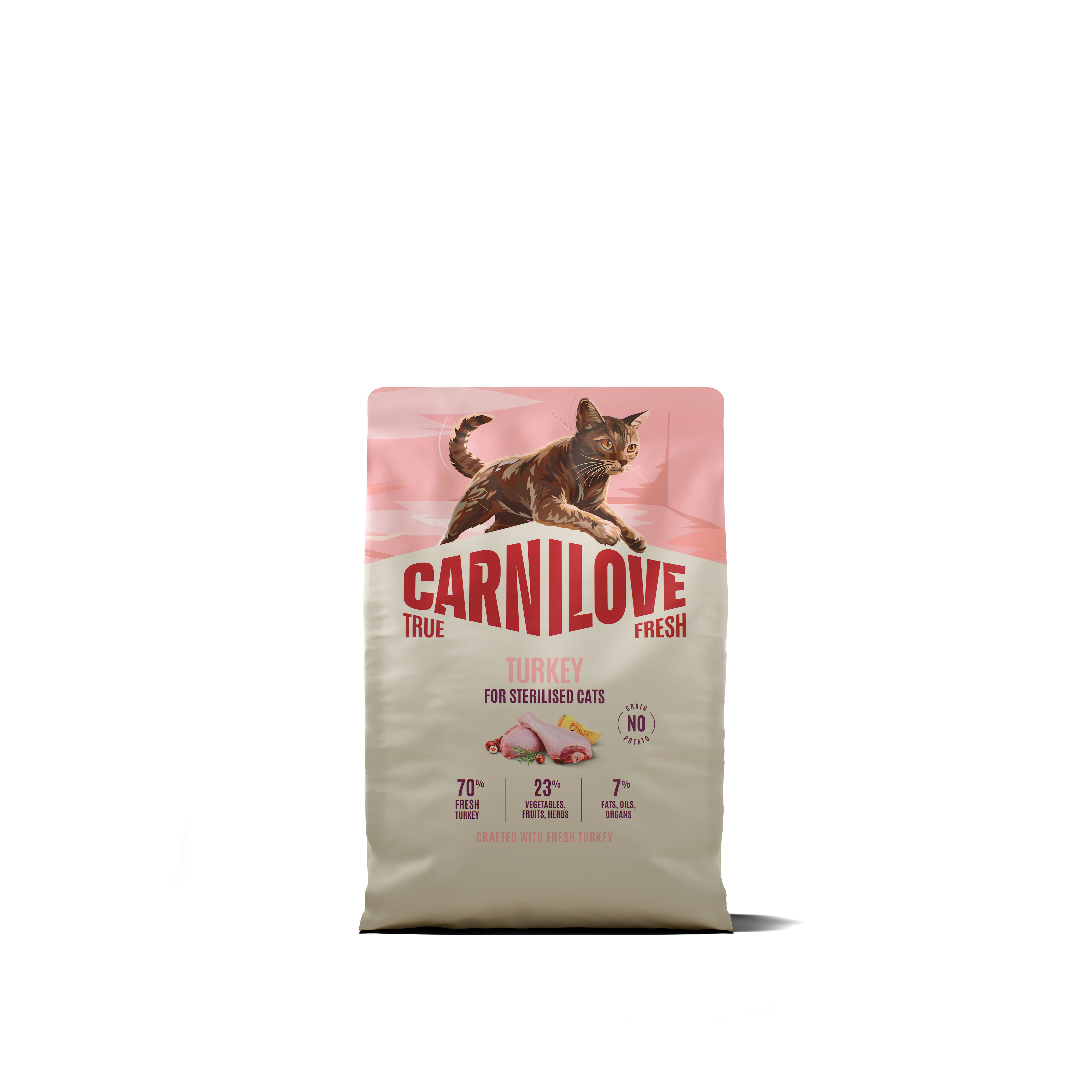 Carnilove Cat True Fresh Dry Turkey Steril.Ad.AB 2kg
