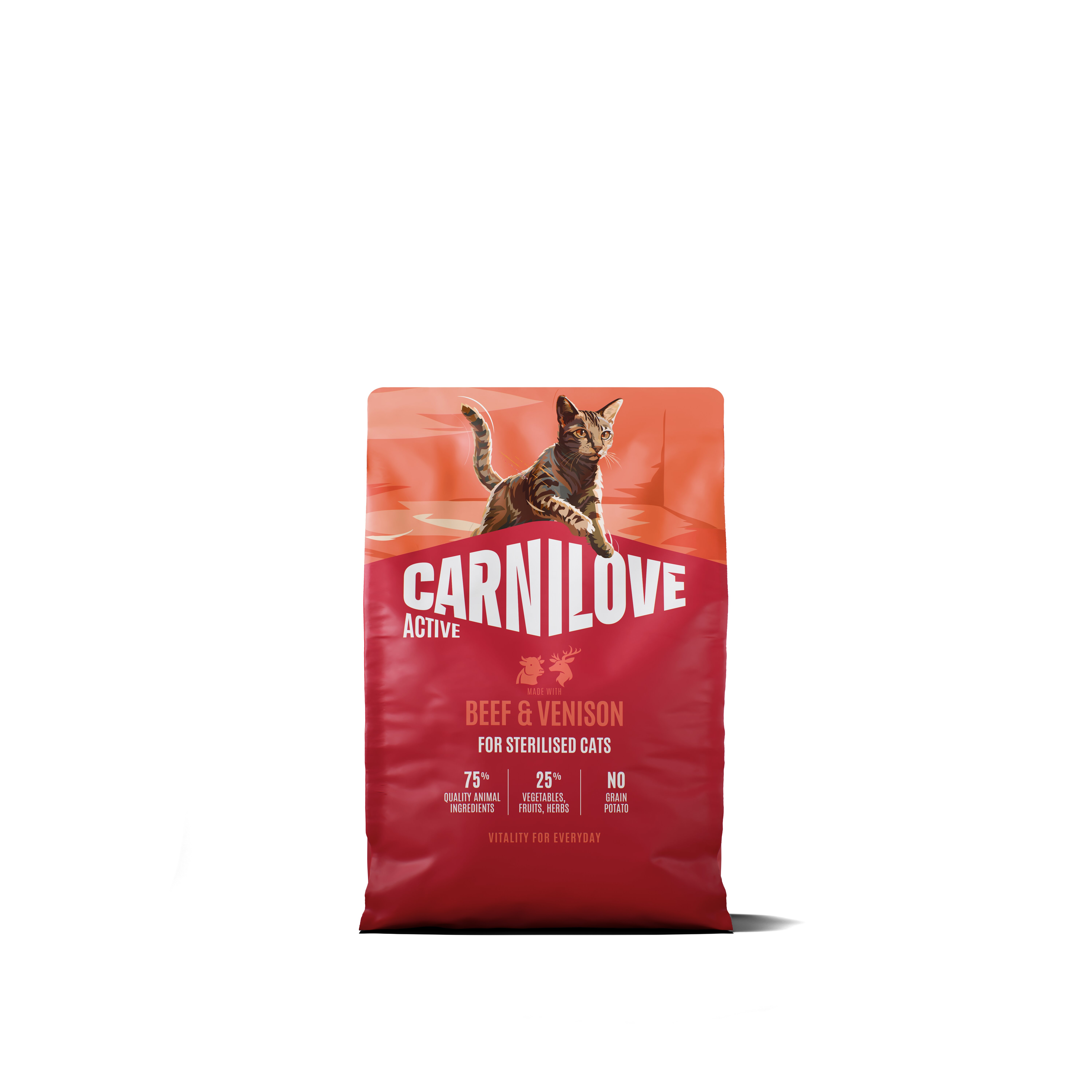 Carnilove Cat Active Dry Beef&Venis.Steril.Ad.AB 2kg