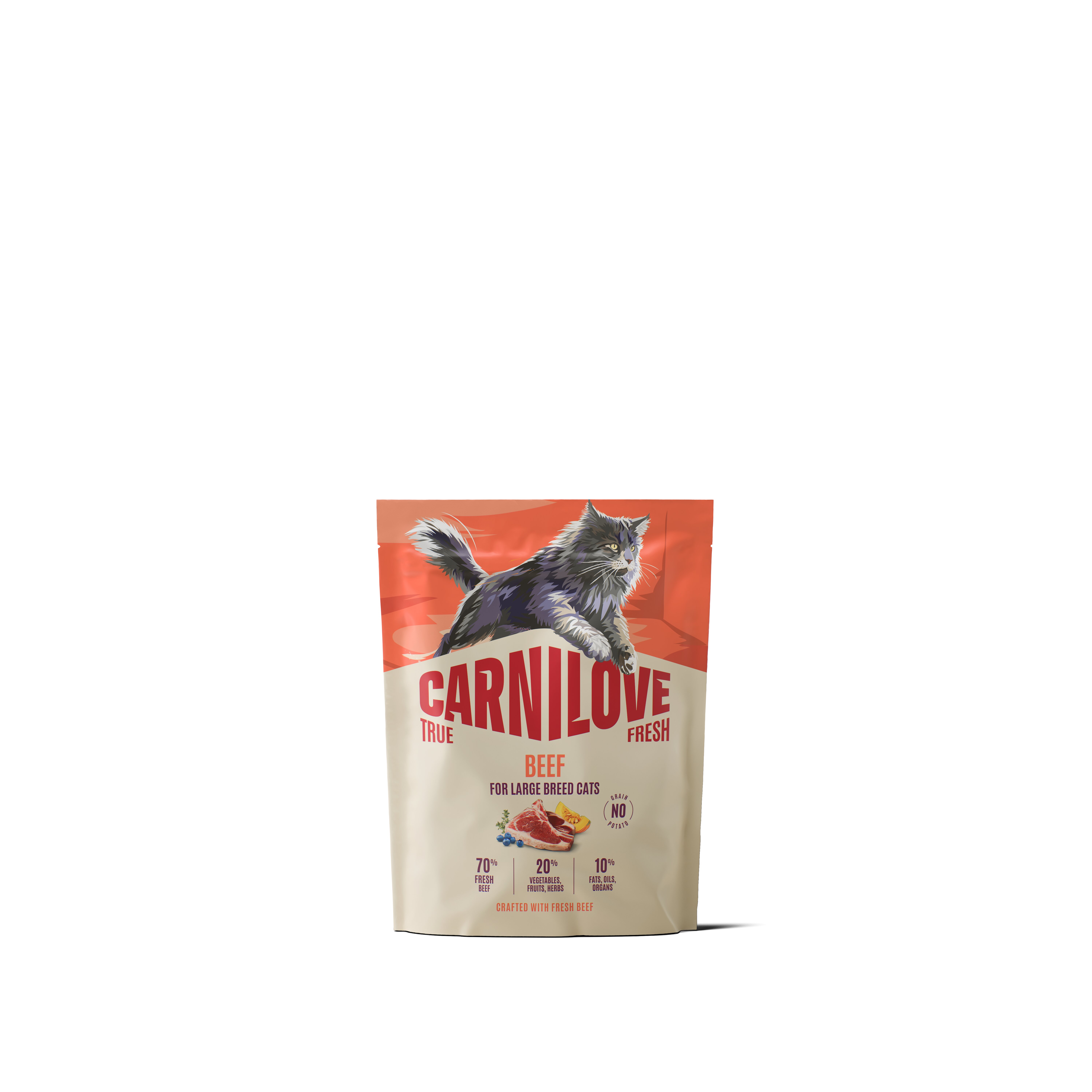 Carnilove Cat True Fresh Dry Beef Adult LB 2kg