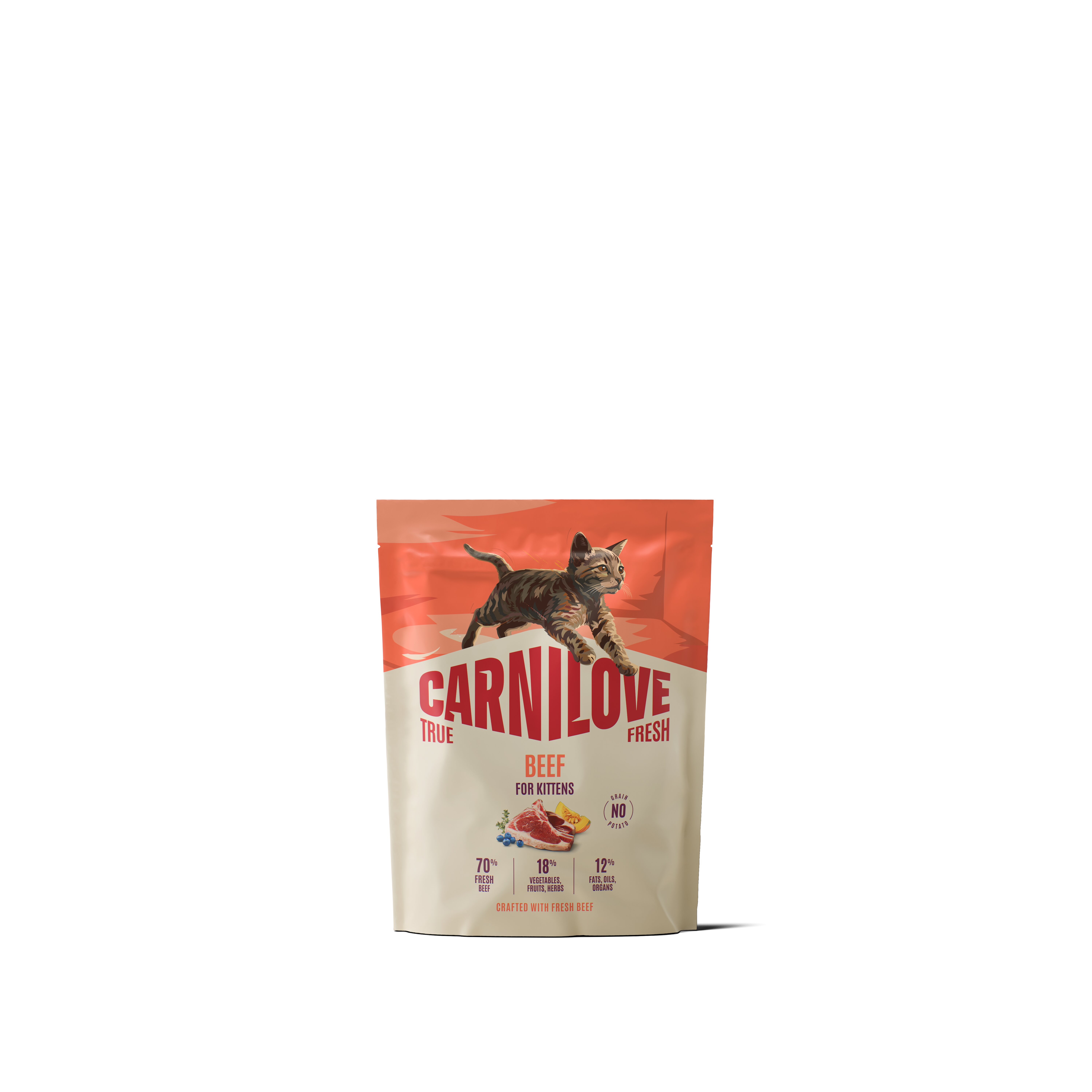 Carnilove Cat True Fresh Dry Beef Kittens 2kg