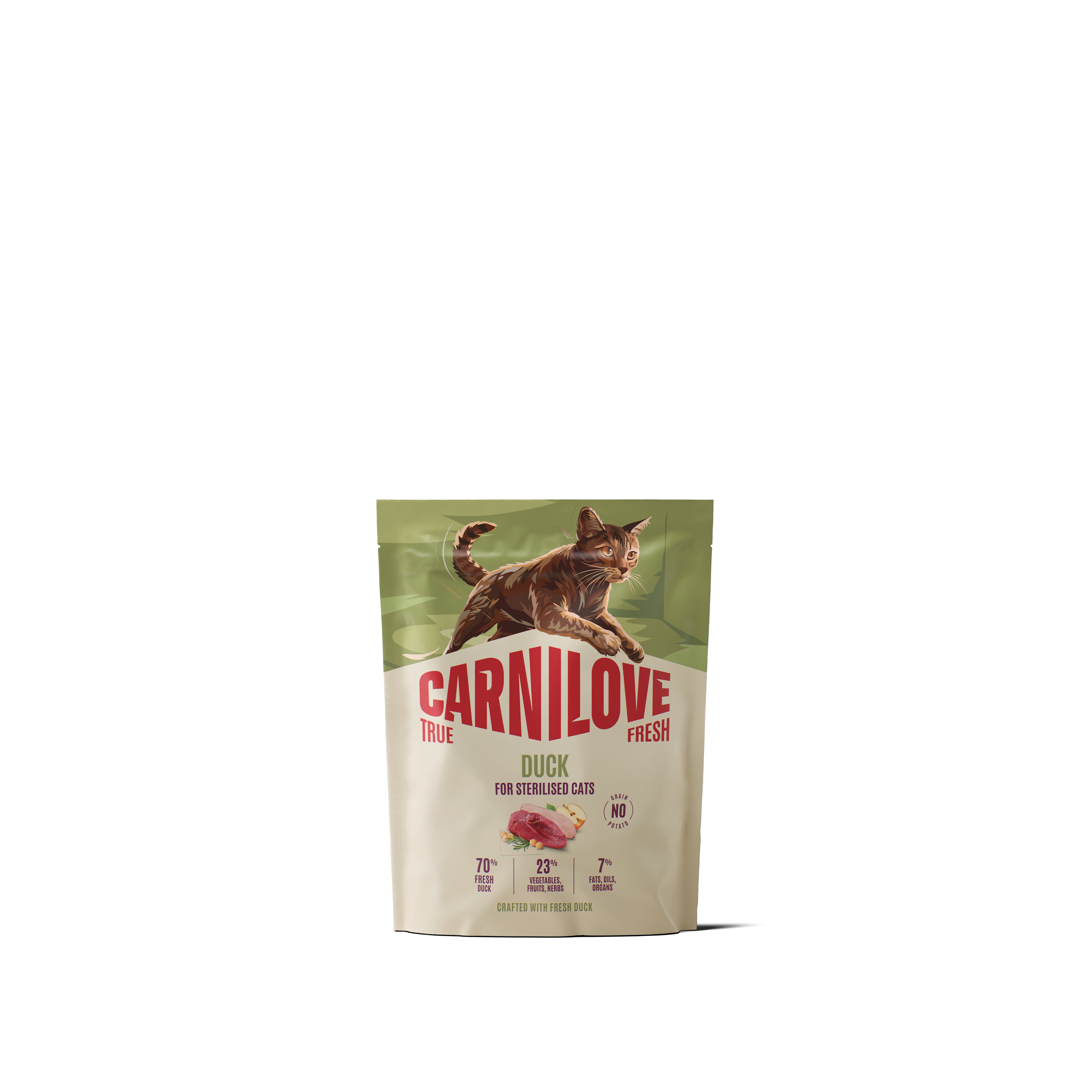 Carnilove Cat True Fresh Dry Duck Steril. Ad.AB 2kg