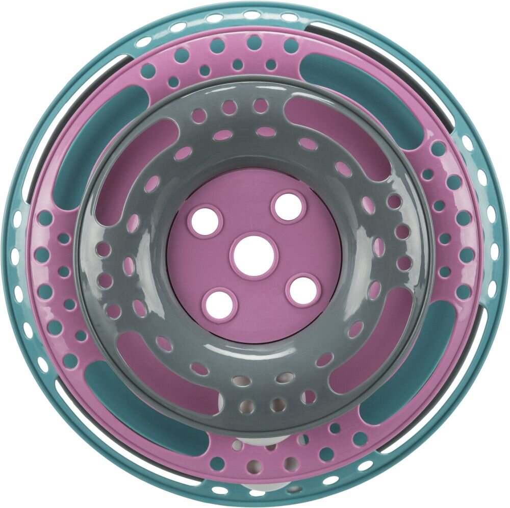 Kruhová věž/bubínek s míčky 25 cm x 13 cm