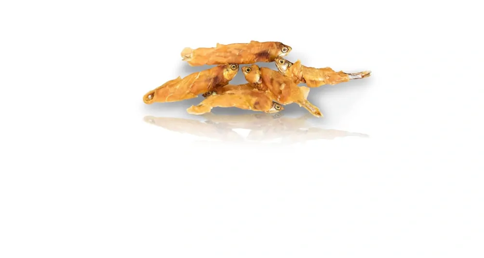 KIDDOG mořské sluneční rybičky obalené kuřecím masíčkem 250 g