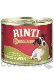 Rinti Dog Gold konzerva divočák 185g