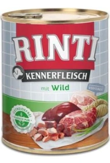 Rinti Dog Kennerfleisch konzerva zvěřina 800g