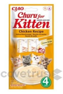 Churu Cat Kitten Chicken Recipe 4x14g