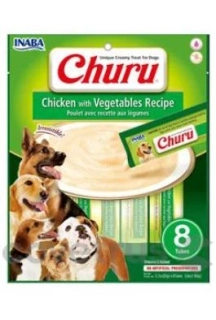 Churu Dog Chicken with Vegetables 8x20g AKCE