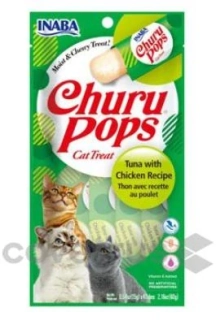 Churu Cat Pops Tuna with Chicken 4x15g