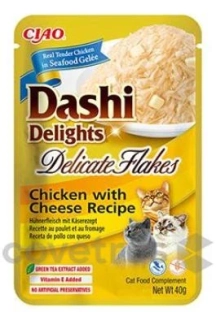 Churu Cat Dashi Delights Deli Flakes Chick&Cheese 40g
